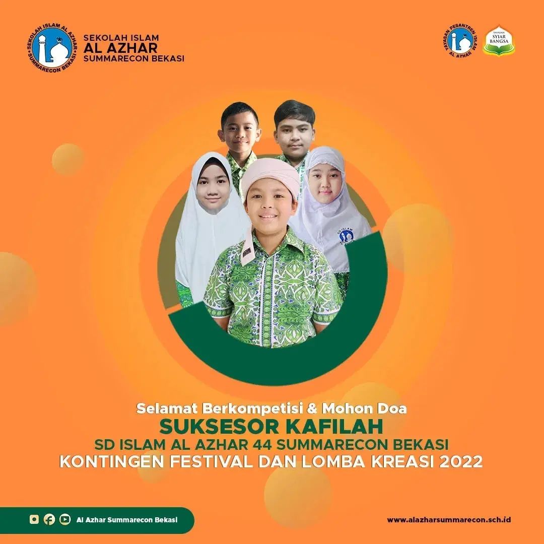 SD Islam Al Azhar 44 Summarecon Bekasi dalam ajang Festival & Lomba Kreasi Al Azhar (FELKA) 2022